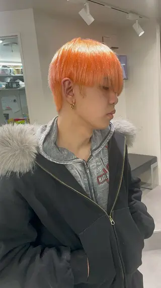 カラー ikiRu ﾊｲﾄｰﾝ/渋谷のヘアスタイル