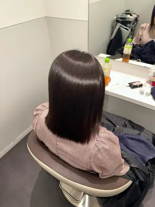 ミディアム 美髪特化✨ 伊織✨縮毛矯正✨のヘアスタイル