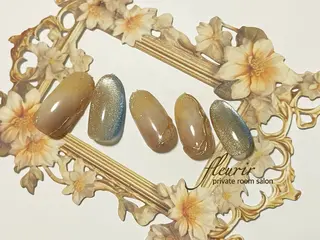 ネイル フルリール 【プライベートサロンのネイルデザイン