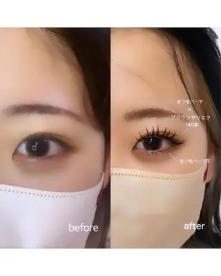 マツエク・マツパ airi 🕊‎🤍のマツエク・マツパデザイン