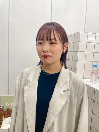 ショート カラー 関 京磨のヘアスタイル