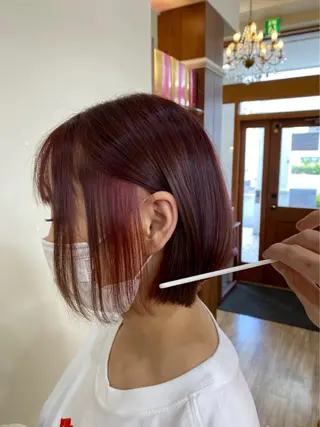 カラー SALOWIN栄 高須大貴のヘアスタイル