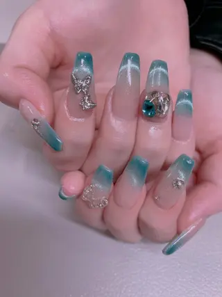 ネイル 長さだし専門店 M2　rikaのネイルデザイン