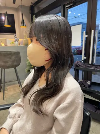 ロング 《nico》 髙橋秋花🖤🧡のヘアスタイル
