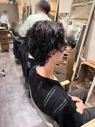 パーマ 柴田 胡桃のヘアスタイル