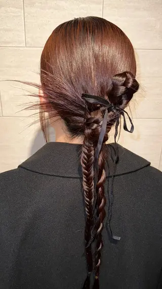 ロング Eriko/ ヘアセット/美髪のヘアスタイル