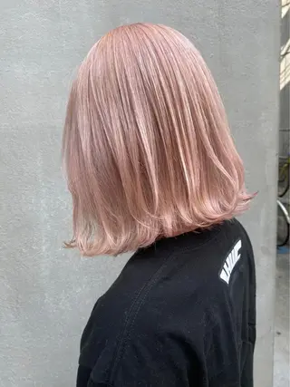 ミディアム カラー 美髪特化✨ 伊織✨縮毛矯正✨のヘアスタイル