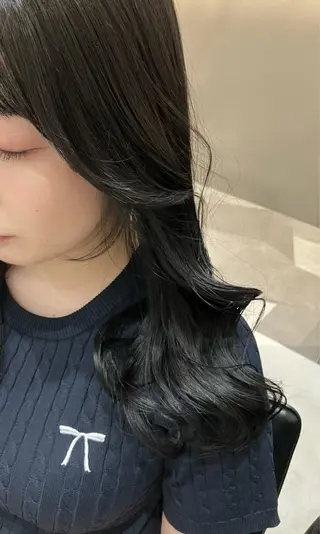 ロング カラー 💖ブリーチなし透明 感💖ASAHIのヘアスタイル