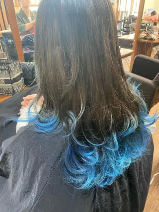 ロング カラー 限界オタク美容師 💜Natsuki☁のヘアスタイル