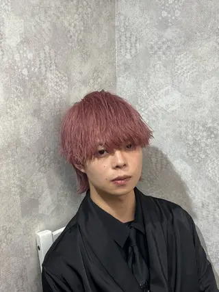 カラー メンズハイトーン 北斗💍レイヤーのヘアスタイル