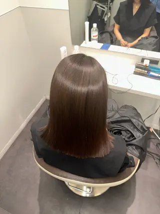 ミディアム 美髪特化✨ 伊織✨縮毛矯正✨のヘアスタイル