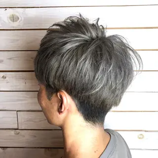 ショート カラー ✨大人美人ショート✨ 店長 藤井一輝のヘアスタイル