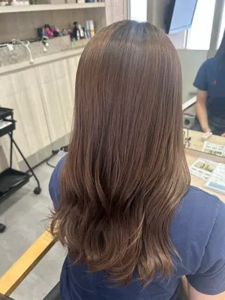 カラー 村上 ななみのヘアスタイル