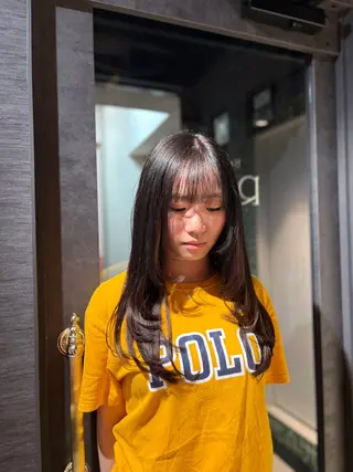 セミロング 【髪質改善特化】 新宿/縮毛矯正/セラのヘアスタイル