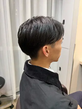 ショート メンズ 藤崎百道メンズカット Zina/森井唯央のヘアスタイル