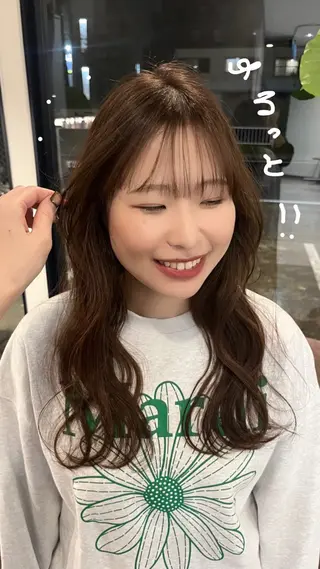 ロング カラー utoca hair&spa所属・ささき ゆめのヘアスタイル