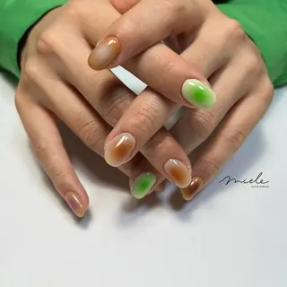 ネイル miele【ミエレ】 海外シンプルデザインのネイルデザイン