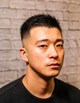 ショート メンズ メンズカット 佐藤優菜のヘアスタイル