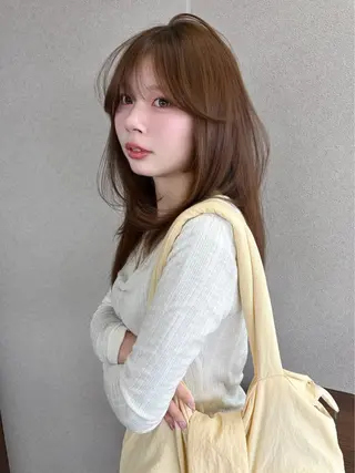 セミロング 髙杉 心のヘアスタイル