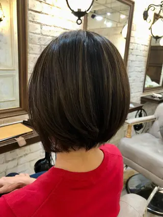 ショート カラー 鷺沼駅徒歩1分 キシタクのヘアスタイル