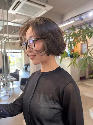 ショート ボブとパーマの達人 /美容室難民の方是非のヘアスタイル