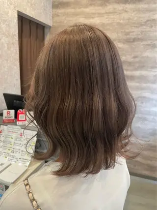 ミディアム カラー 🫟Blanco🫟 Color&Careのヘアスタイル