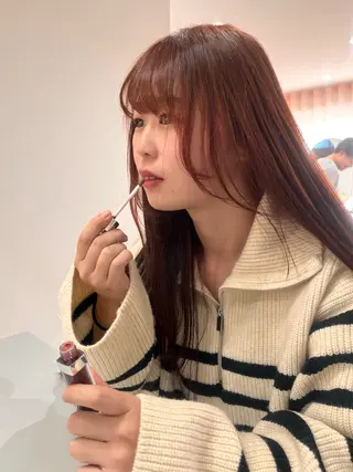 ロング カラー 武村美咲/ 暖色/艶カラーのヘアスタイル