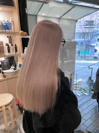 ロング カラー 城 健太郎 💎ハイトーンのヘアスタイル