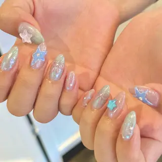 ネイル Eluna【新宿】所属・羽鳥 薫乃のネイルデザイン