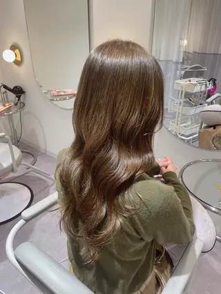 ロング 廣岡 采音のヘアスタイル