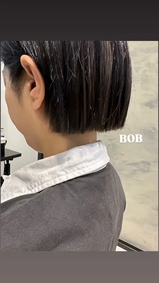 ショート カラー 天野 瑠真のヘアスタイル