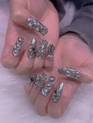 ネイル 長さだし専門店 M2　rikaのネイルデザイン