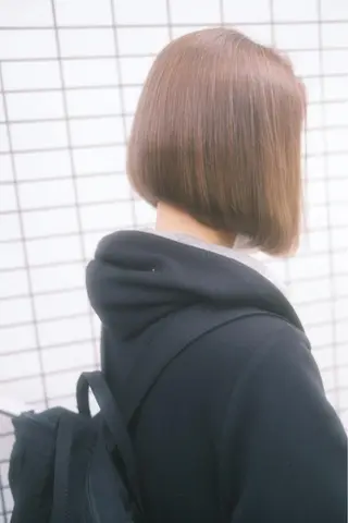 ショート カラー パーマ ショートボブ髪質改善 縮毛矯正のプロ山道潤のヘアスタイル
