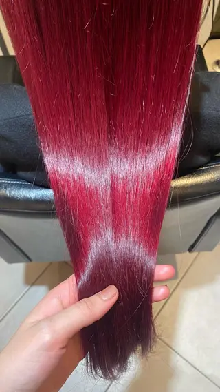 ロング カラー riria/ボブ /透明感カラー🎀のヘアスタイル