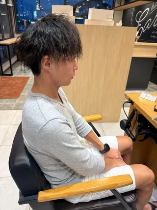 パーマ メンズ カラー特化美容師🩷 マインのヘアスタイル