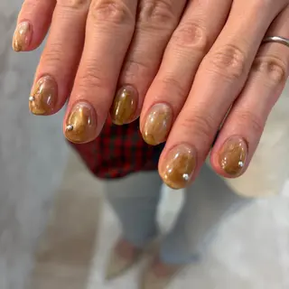 ネイル 栗田 ゆう子のネイルデザイン