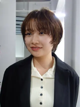 ショート 御器所/髪質改善千田 紗羽のヘアスタイル