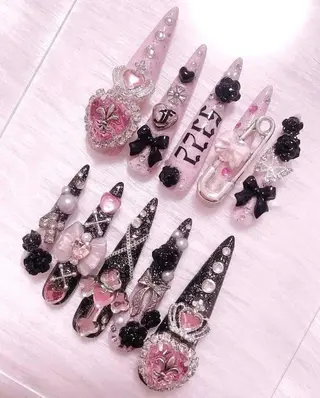 ネイル Lee Nails チップ長さだし専門店のネイルデザイン
