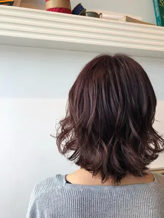 ミディアム カラー 💐パーソナルカラー /市橋加菜💐のヘアスタイル