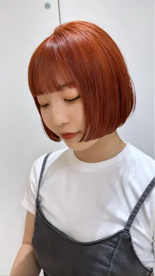 カラー ニシオカ タクヤのヘアスタイル