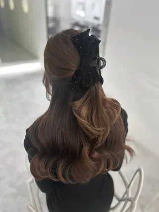 ロング 🤍韓国艶ワンホン ヘアMAYU🤍のヘアスタイル