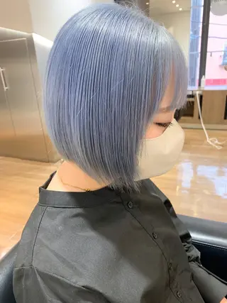 ショート カラー 薄田 珠美のヘアスタイル