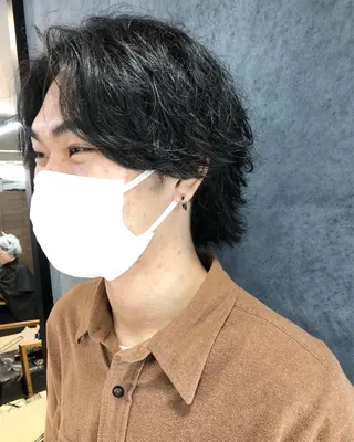 ヘアアレンジ メンズ メンズ特化✂️栗原 侑也のヘアスタイル
