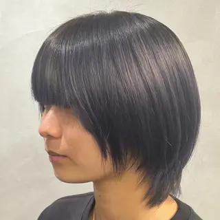 セミロング カラー ヘアアレンジ fifth 石川 凪のヘアスタイル