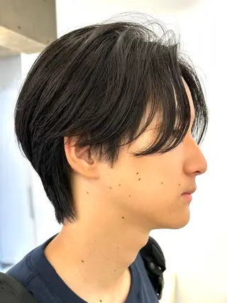 ショート パーマ メンズ Vir by browのヘアスタイル