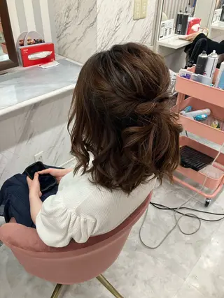 ヘアアレンジ eyelash 大正のマツエク・マツパデザイン