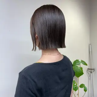 ショート カラー パーマ ヘアアレンジ ミズタ マイのヘアスタイル
