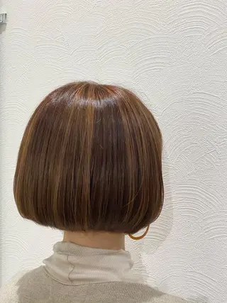 ショート カラー な つのヘアスタイル