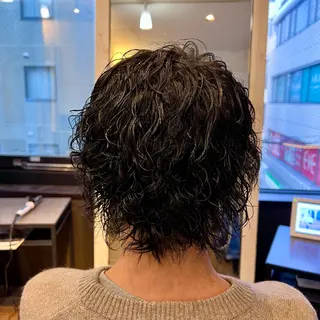 パーマ メンズ 🤩メンズカット/ パーマ山本🤩のヘアスタイル