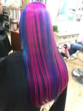 ロング カラー 💘カラー人気No. 1💘SAYAのヘアスタイル
